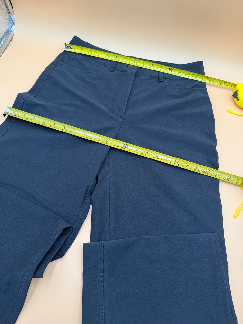 City Sleek 5 Pocket High-Rise Wide-Leg Pant Full Length *Light Utilitech - Picture 8 of 8